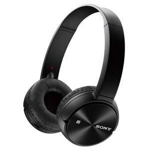 Casti audio tip DJ Sony MDRZX330BT, Bluetooth, Negru