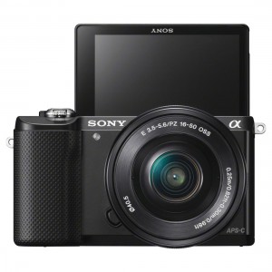 Aparat foto Mirrorless Sony A5000LB, 20MP, Black + Obiectiv 16-50mm 3