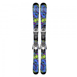 Skiuri K2 Juvy 014 pentru copii, 139 cm