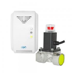 Kit PNI Safe House 200 Senzor gaz si electrovalva 3-4 Inch